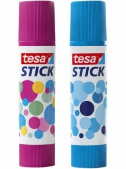 Tesa 1 Bâton De Colle Blanche - 10 G. - Couleur Aléatoire