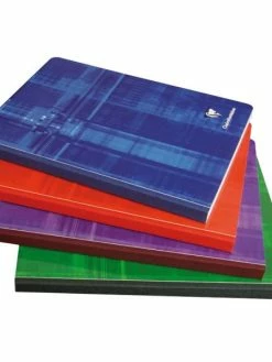CLAIREFONTAINE 1 Cahier 17x22 - 288 Pages - Séyès - Couleur Aléatoire