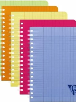 CLAIREFONTAINE 1 Cahier "Linicolor" 17x22 - 180 Pages - Séyès