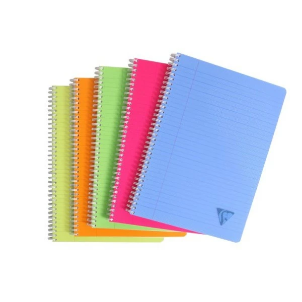 CLAIREFONTAINE 1 Cahier "Linicolor" 21x29,7 - 180 Pages - Ligné + Marge - Couleur Aléatoire 1 CLAIREFONTAINE 1 Cahier "Linicolor" 21x29,7 - 180 Pages - Ligné + Marge - Couleur Aléatoire