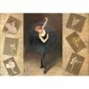 FABRIKA DECORU 1 Feuille De Papier De Découpage Collage 21 X 29,7 Cm DANSEUSE RETRO 231