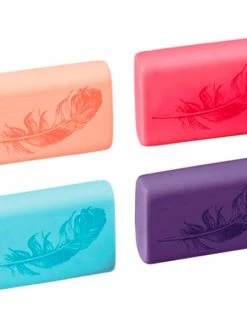 Brunnen 1 Gomme "Reverse" - Plume - Couleur Aléatoire