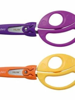 Milan 1 Paire De Ciseaux Avec étui "Ladybird' - 15 Cm - Couleur Aléatoire