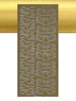 Le Suh 1 Planche De Stickers Autocollants Peel Off DORE COLOMBE MARIAGE 338