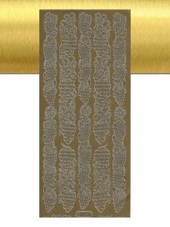 Le Suh 1 Planche De Stickers Autocollants Peel Off DORE RAISIN 1067