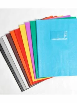 CLAIREFONTAINE 1 Protège-cahier "Grain Cuir" - 24x32 - Vert Clair