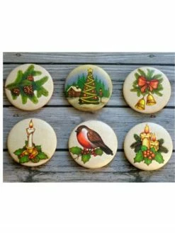 Czech Beads Exclusive 1 Set Merry Christmas Mix Glue Sur La Décoration Cabochon, Découpage, éléments Décoratifs, Scrapbook