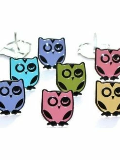 EYELET OUTLET 10 Attaches Parisiennes Chouettes Hiboux 15 Mm