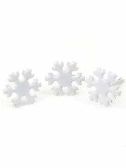 AUTRE 10 Attaches Parisiennes Flocons De Neige