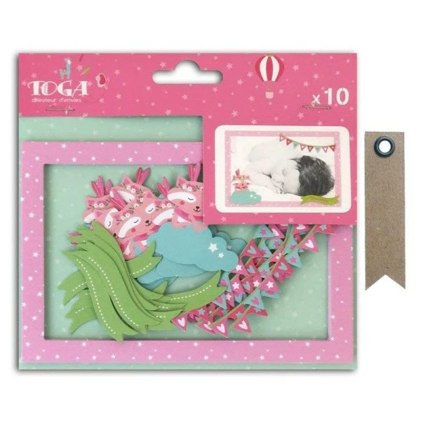 AUCUNE 10 Cartes Découpées Polaroid Joséphine + 20 étiquettes Kraft Fanion 1 AUCUNE 10 Cartes Découpées Polaroid Joséphine + 20 étiquettes Kraft Fanion