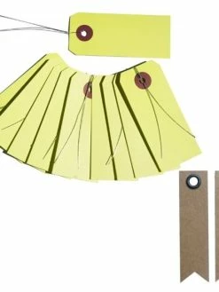 AUCUNE 10 étiquettes Anis Avec Fil Métal + 20 étiquettes Kraft Fanion