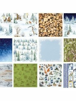10 Papiers Scrapbooking 20 X 20 Cm FABRIKA DECORU COUNTRY WINTER 3 10 Papiers Scrapbooking 20 X 20 Cm FABRIKA DECORU COUNTRY WINTER -V-Zug shop 10 papiers scrapbooking 20 x 20 cm fabrika decoru country winter p 2