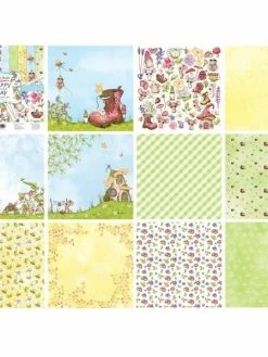 10 Papiers Scrapbooking 20 X 20 Cm FABRIKA DECORU HAPPY MOUSE DAY -V-Zug shop 10 papiers scrapbooking 20 x 20 cm fabrika decoru happy mouse day p 2