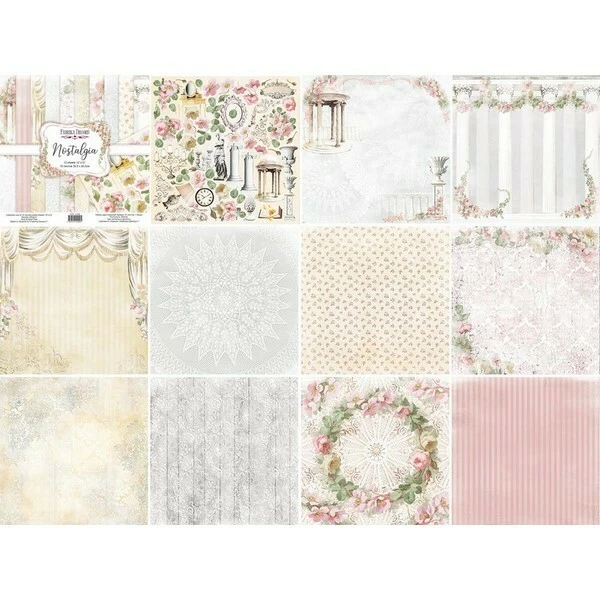 10 Papiers Scrapbooking 20 X 20 Cm FABRIKA DECORU NOSTALGIA 2 10 Papiers Scrapbooking 20 X 20 Cm FABRIKA DECORU NOSTALGIA – Image 2