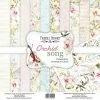 10 Papiers Scrapbooking 20 X 20 Cm FABRIKA DECORU ORCHID SONG