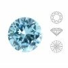 Czech Beads Exclusive 10 Pièces Izabaro Cristal Aigue-Marine Bleu 202 Cristaux De Verre Chaton Taille Brillante Ronde 1357