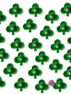 EYELET OUTLET 100 Oeillets Trèfles 10 Mm Eyelets 1/8 Scrapbooking