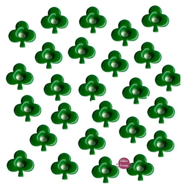 EYELET OUTLET 100 Oeillets Trèfles 10 Mm Eyelets 1/8 Scrapbooking 1 EYELET OUTLET 100 Oeillets Trèfles 10 Mm Eyelets 1/8 Scrapbooking