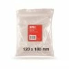 Apli Agipa 100 Sachets Plastiques 120x180mm Fermeture Zip Apli
