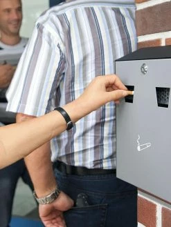 Wedo Cendrier Mural Compact Noir - Cendrier -V-Zug shop 1022660 3 5