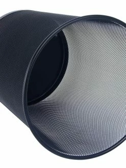 Wedo Corbeille à Papier Office 18 L, Noir - Corbeille