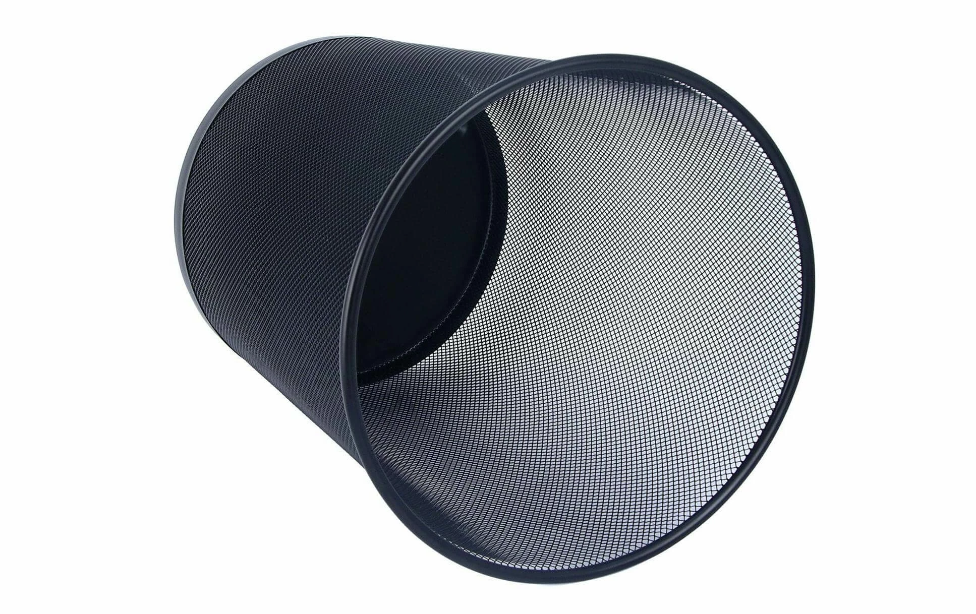 Wedo Corbeille à Papier Office 18 L, Noir - Corbeille 1 Wedo Corbeille à Papier Office 18 L, Noir - Corbeille