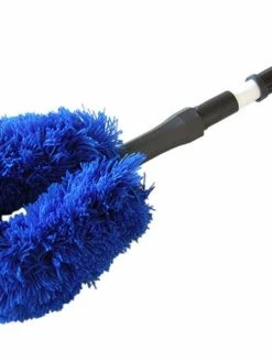 Edi Baur Brosse à Plafond Avec Poignée Télescopique Bleu - Nettoyeur De Poussière