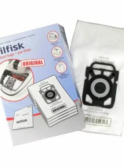 Nilfisk-Advance Sac à Poussière Spécial étanche 4 Pièces, Préfiltre Inclus - Sac à Poussière