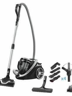 Rowenta RO7689CH Silence Force Cyclonic Home Car - Aspirateur Sans Sac