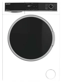 Sharp ES-HFH814AWC-DE - Lave-linge Chargement Frontal