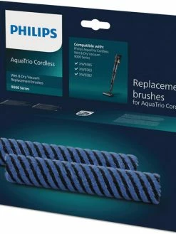 Philips AquaTrio / Brosses De Nettoyage 4x / Microfibres Douces - Tubes Et Tuyau Pour Aspirateur