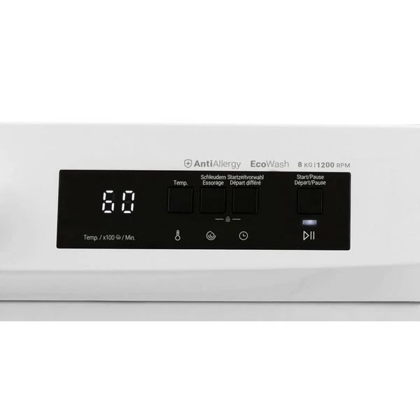 Daewoo WM812T0WU0CH - Lave-linge Chargement Frontal 3 Daewoo WM812T0WU0CH - Lave-linge Chargement Frontal – Image 3