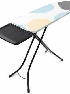Brabantia Table à Repasser Avec Tablette Pour Station Vapeur Bulles De Printemps - Table De Repassage