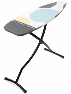 Brabantia Table à Repasser Bulles De Printemps Avec Zone De Stationnement Résistant à La Chaleur - Table De Repassage