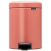 Brabantia Poubelle Cosmétique NewIcon 5 L, Terracotta - Poubelle