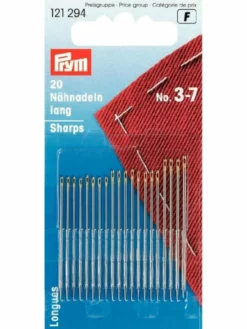 Prym Aiguille à Coudre Nr. 3 - 7, Trié, 20 Pièces - Accessoires Divers