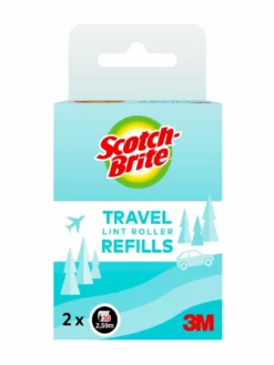 Rouleau Adhésif Pour Vêtements Scotch-Brite Travel 2 Pièces - Housse De Planche à Repasser & Accessoires