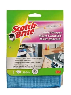 Chiffon De Nettoyage En Microfibre Scotch-Brite All-in-One Assorti - Chiffon De Nettoyage