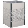 Durable Corbeille à Papier 18,5 Litres, Argent - Corbeille