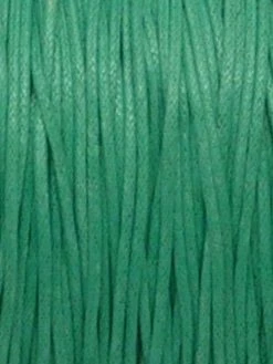La Cuisine Des Perles 10m Fil Coton Ciré 1mm De Couleur Vert D'eau