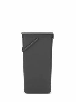 Brabantia Bacs De Recyclage Sort & Go 40 L, Gris Foncé - Bac à Compost -V-Zug shop 1160469 3 5