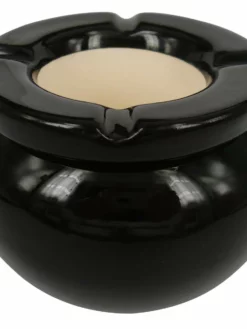 Dameco Cendrier Noir - Cendrier