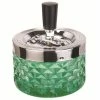 Dameco Cendrier Avec Un Couvercle Centrifuge, Vert - Cendrier