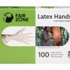 Fair Zone Gant Jetable Latex M 100 Pièce/s - Gants De Nettoyage