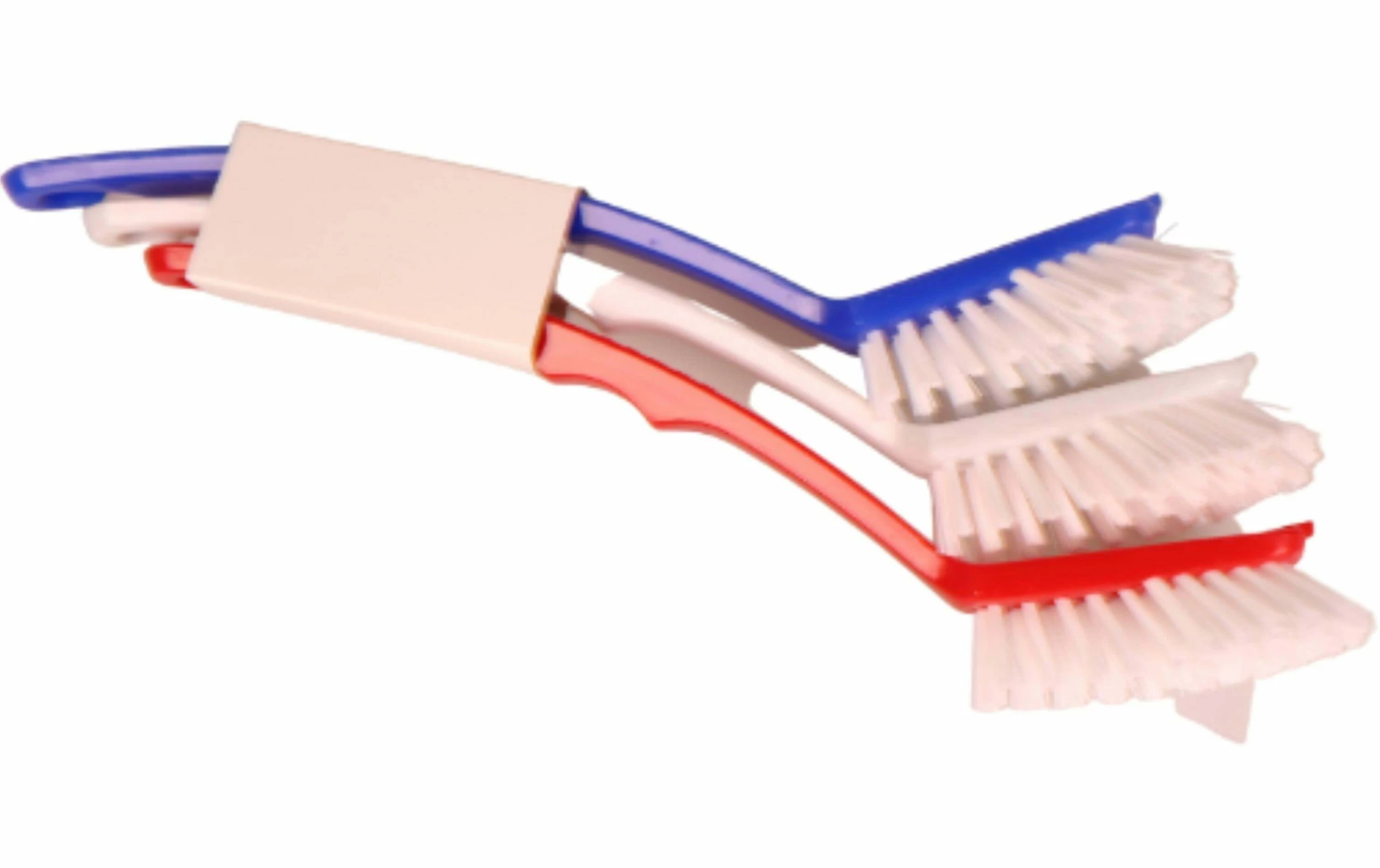 Edi Baur Brosse à Vaisselle Ensemble De 3 Bleu/Rouge/Blanc - Brosse De Nettoyage 2 Edi Baur Brosse à Vaisselle Ensemble De 3 Bleu/Rouge/Blanc - Brosse De Nettoyage – Image 2