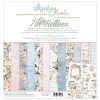 PIATEK 12 Papiers Imprimés Scrapbooking 30 X 30 Cm MINTAY BY KAROLA 7TH HEAVEN