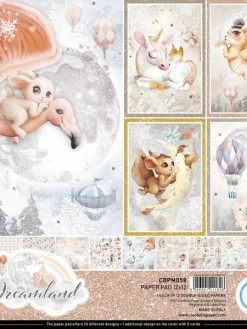 12 Papiers Scrapbooking 30,5 X 30,5 Cm CIAO BELLA DREAMLAND