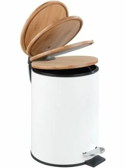 Wenko Poubelle à Pédale Tortona 3 L, Blanc - Poubelle à Pédale -V-Zug shop 1225307 2 5