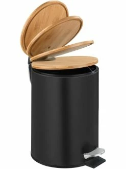 Wenko Poubelle à Pédale Tortona 3 L, Noir - Poubelle à Pédale -V-Zug shop 1225308 2 5