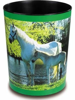 Läufer Corbeille à Papier Cheval Au Bord Du Lac, 13 L - Corbeille